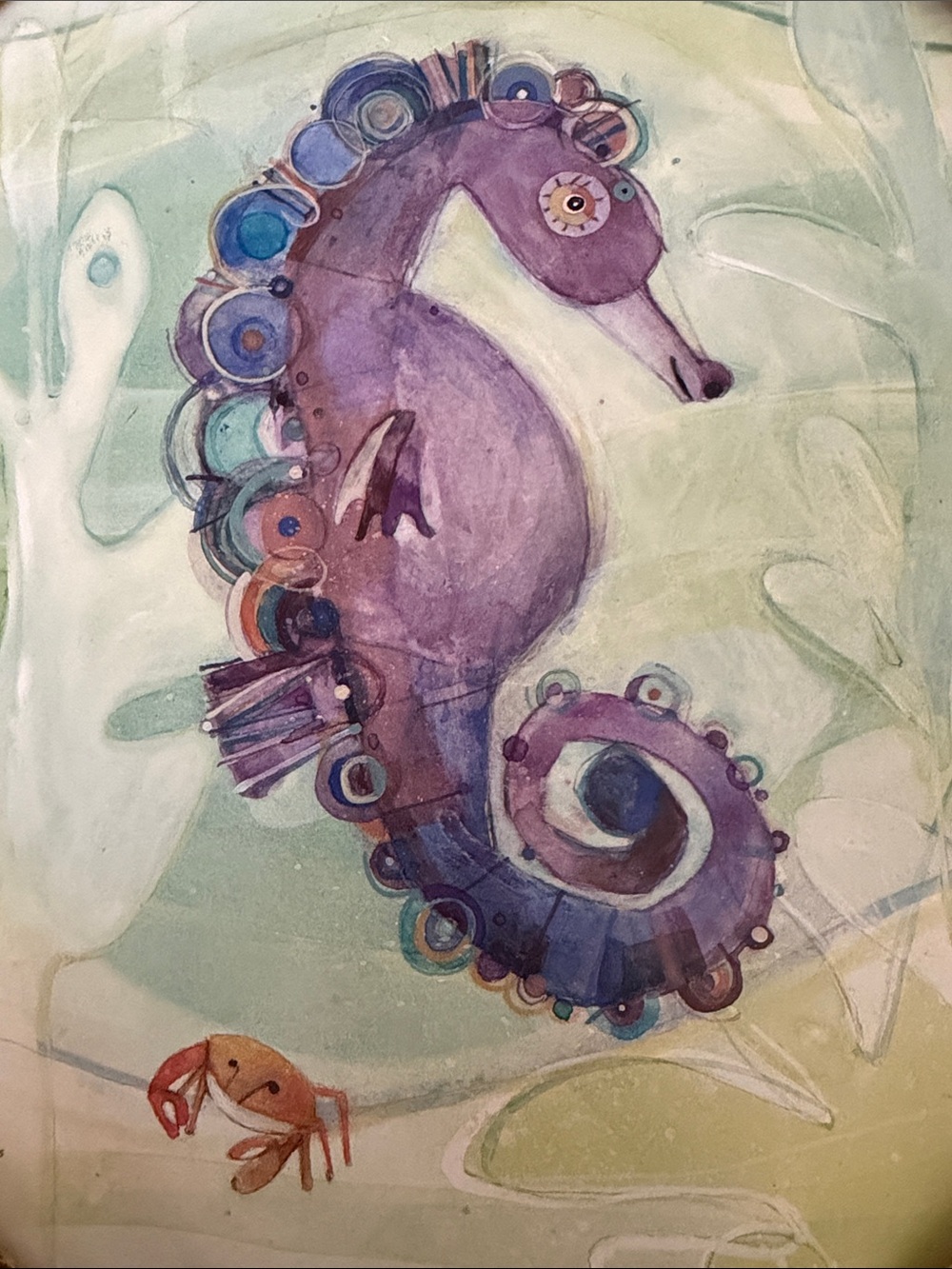 Z Gallery Art in Motion Under the Sea Collection by Robbin Rawlings.